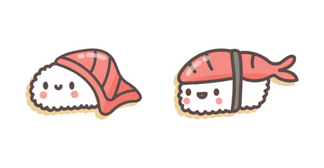 Set Sushi Cute