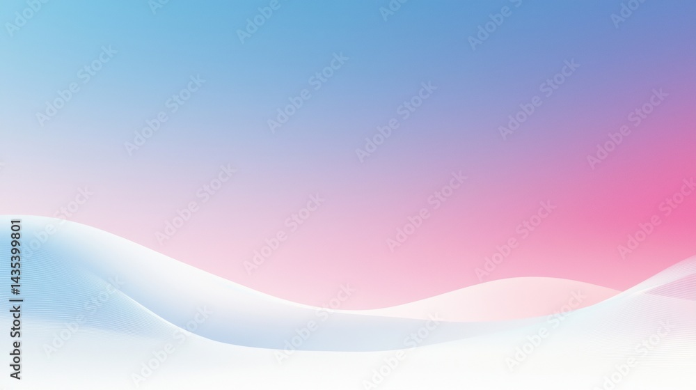 Poster a gradient background with a wavy texture.