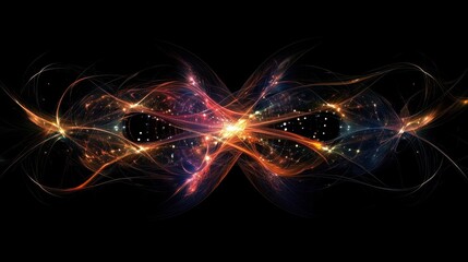 Obraz premium abstract infinity energy flow