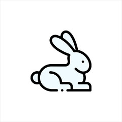 rabbit vector illustration