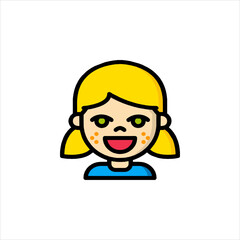 girl with headphones