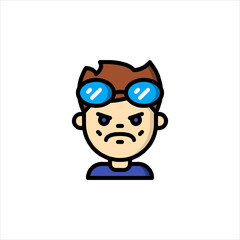 funny cartoon superhero