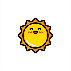 sun cartoon character