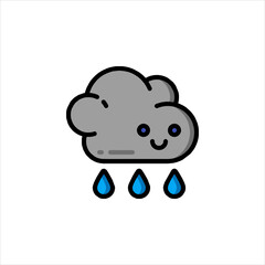 cloud and rain