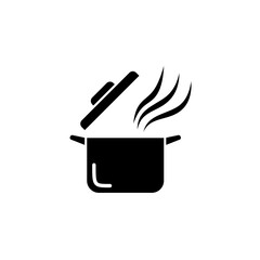 pan icon, simple flat style, illustration, logo sign symbol pictogram template, for ui or ux isolated on white for mobile app, editabl