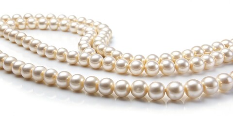 Obraz premium Double Exposure Photography: Pearls, Elegance, Feminine, Abstract Art, Surreal, Dreamy, Mystical, Flowing, Jewelry, Nature, Light, Shadow, Beauty, Fashion.