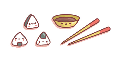 Set Sushi Cute