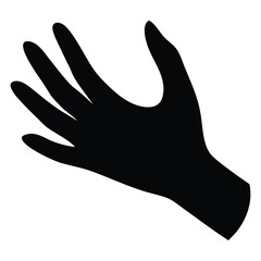 Elegant Hand Silhouette