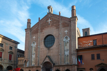 The old town of Bologna, Italy