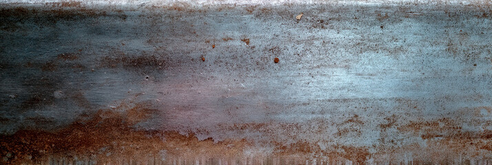 Zinc metal surface with subtle corrosion patterns, bluish gray matte texture, abstract minimalist industrial background for modern design concepts.