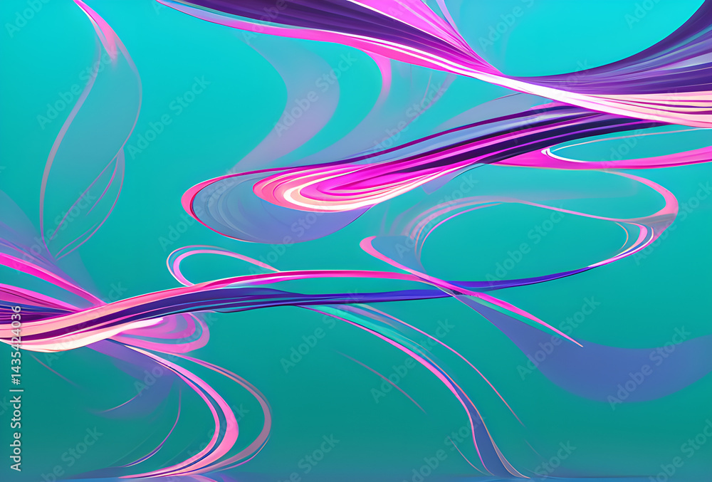 Poster abstract soft blue wave background. blue background with blue lines curved wavy sparkle with copy sp