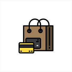 vector illustration of a suitcase