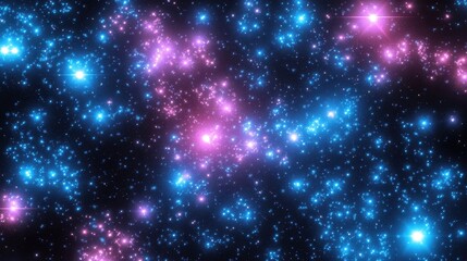 Fototapeta premium celestial nebula cosmic dust galactic starscape