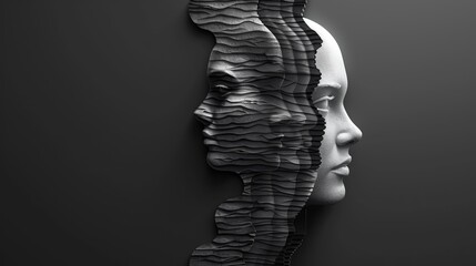 Study of criminal psychology patterns focusing on deviant behavior and profiling