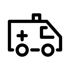 Outline icon of medicine and healthcare context