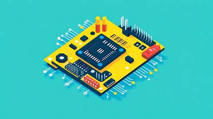 Microchip Circuit Board Design.