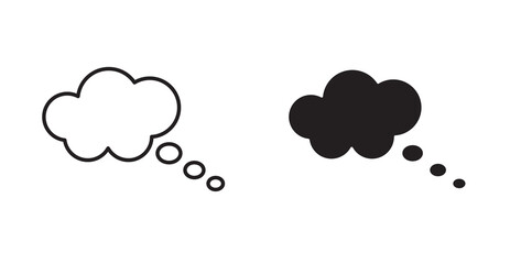 Obraz premium Dream cloud icon