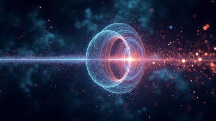 Interstellar energy crossing special effects image