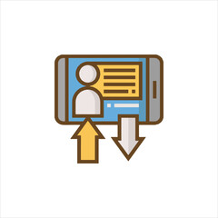 radio icon vector illustration