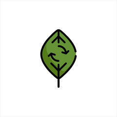 green leaf icon
