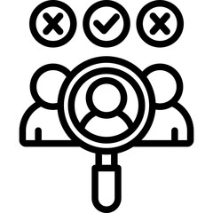 Employee Selection Icon