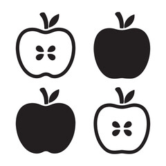 A Vector Set of Fruit Icons