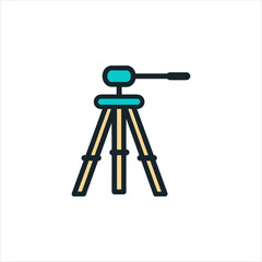 camera on tripod