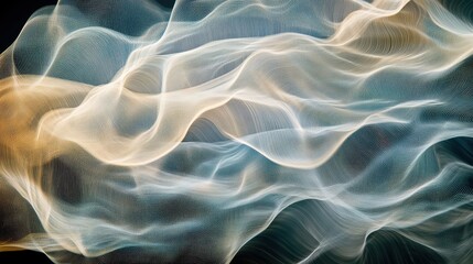 Obraz premium abstract light waves flowing energy dynamic texture