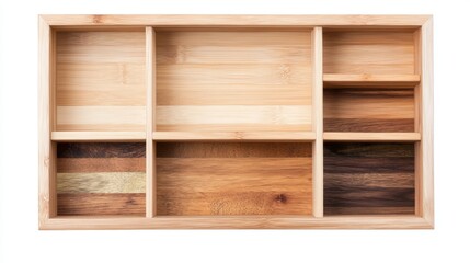 Eco-Friendly Functional Drawer Set Made from Sustainable Materials for Organizing Items