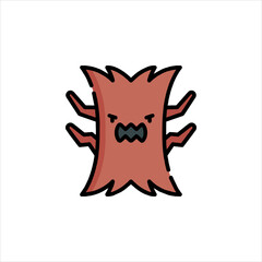 vector illustration of a fish