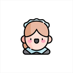 girl with headphones