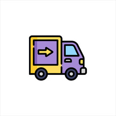 toy truck icon