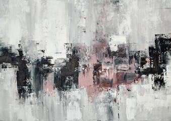 Abstract artwork with dynamic lines and soft colors, creating a harmonious and modern composition, perfect for contemporary interior design and artistic projects