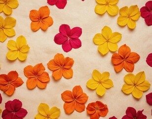 A collection of flowers arranged on a table