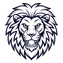 Obraz premium Lion Head Graphic