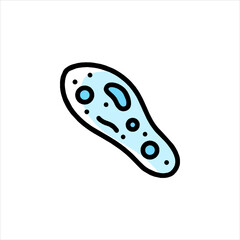 vector illustration of a fish