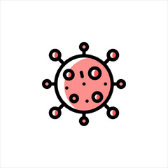 ladybug on white background