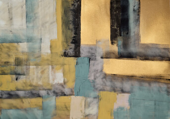 Abstract artwork with dynamic lines and soft colors, creating a harmonious and modern composition, perfect for contemporary interior design and artistic projects