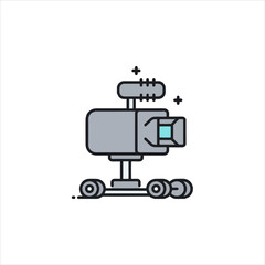 vector robot icon