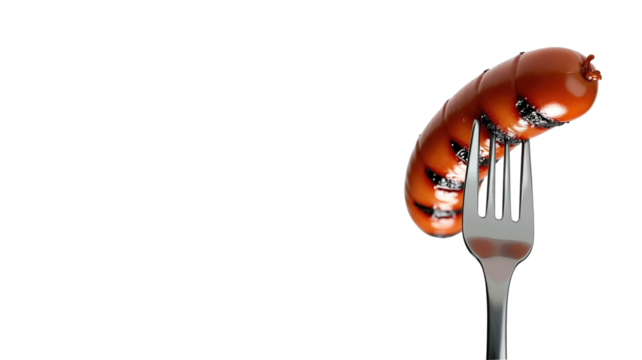 sausage skewer fork (png)