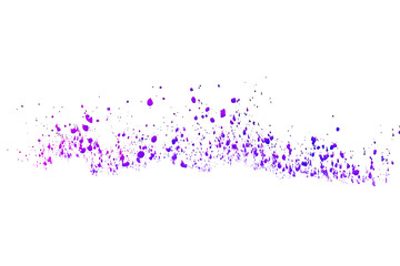 Abstract purple and violet splatter effect