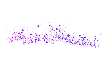 Abstract purple and violet splatter effect