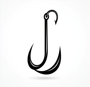 recommend clip art: Fishing hook graphic design