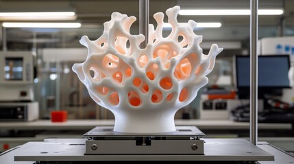 AI-Driven 3D Printer in Industrial Fabrication Lab