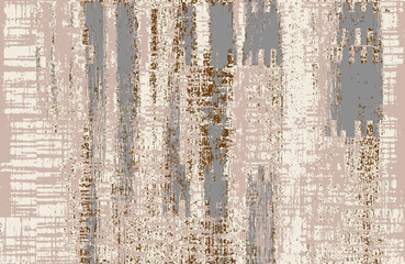 Seamless pattern with grunge Brushed Ink Textured Stain Stripes Pattern textile texture linen checkered concept art runner rug design for scarf, carpet, curtain, curtain, pillow . home textile digital