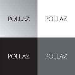 Pollaz women cloth brand logo design