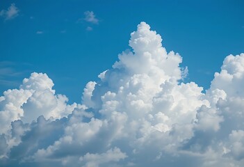 blue sky with white clouds