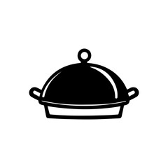 Modern Cooking Pot Icon for Food, Recipe, and App Designs