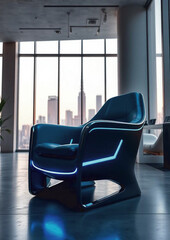 business, armchair, seat, table, empty, wall, home, nobody, floor, chairs, 3d, comfortable, lounge, 