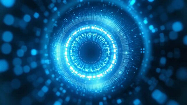 Futuristic Tech Core Animation	